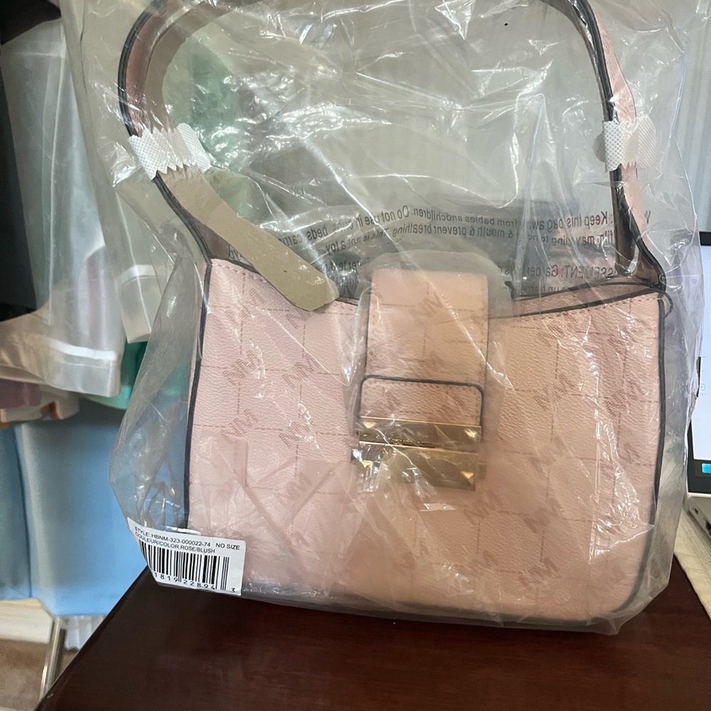 NWT Nicole Miller New York Pink Bag